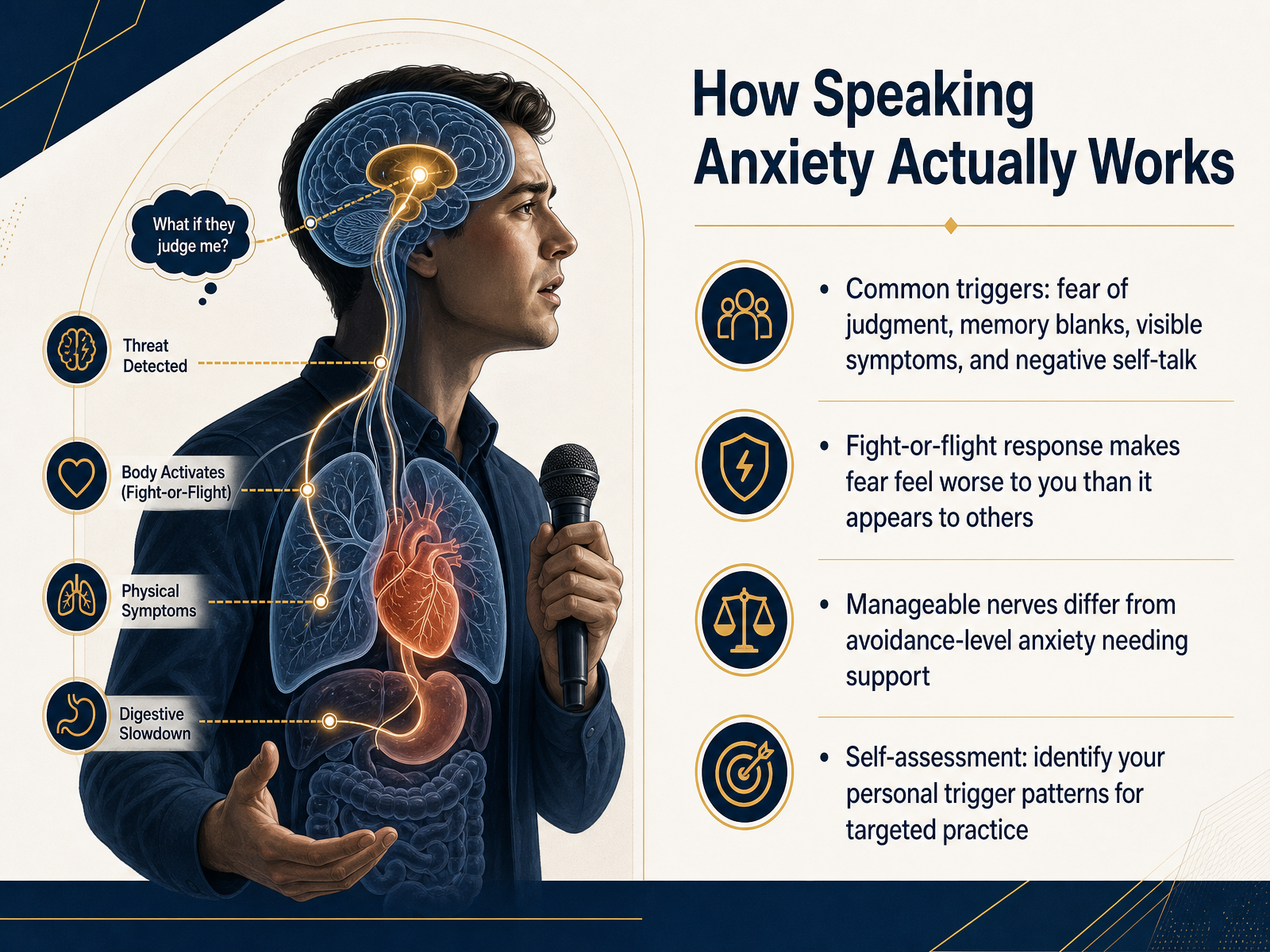 How Speaking Anxiety Actually Works