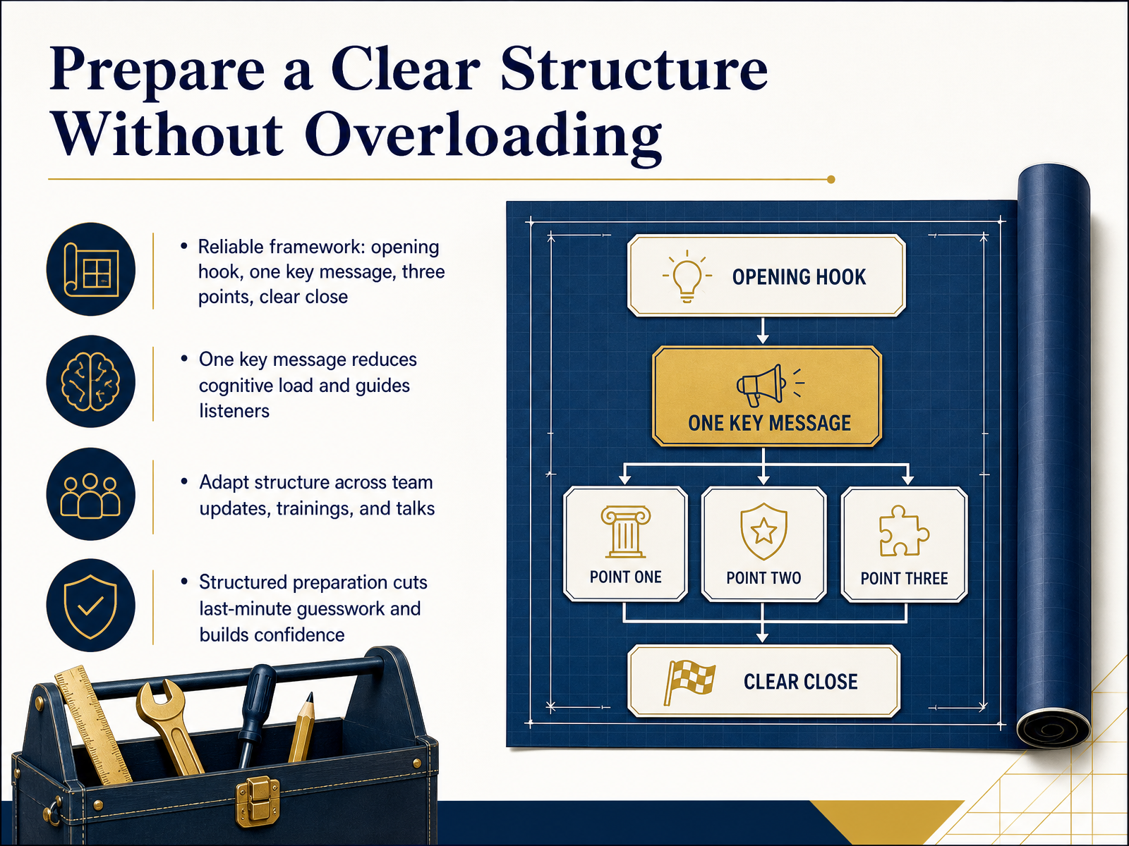 Prepare a Clear Structure Without Overloading