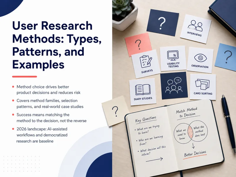 User Research Methods and Patterns — digital-human course