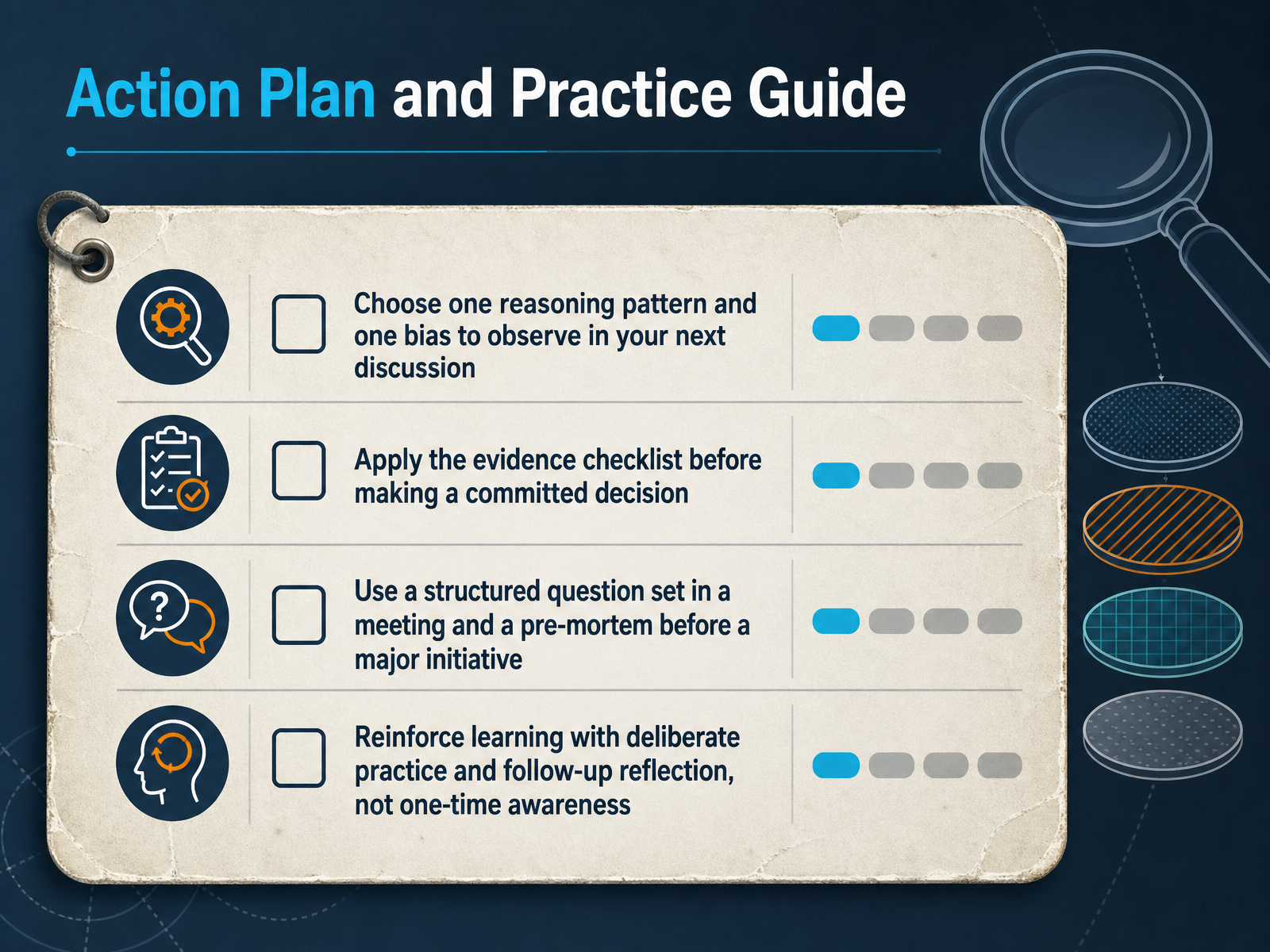 Action Plan and Practice Guide