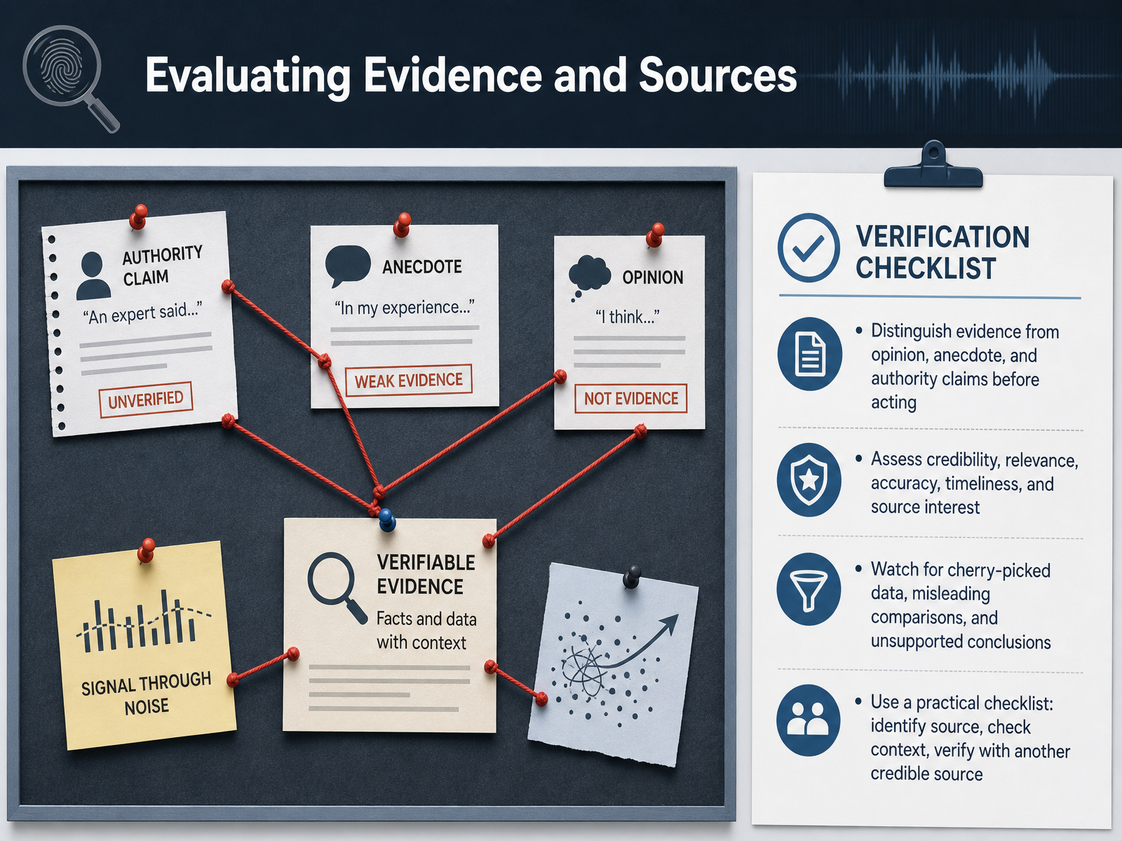 Evaluating Evidence and Sources