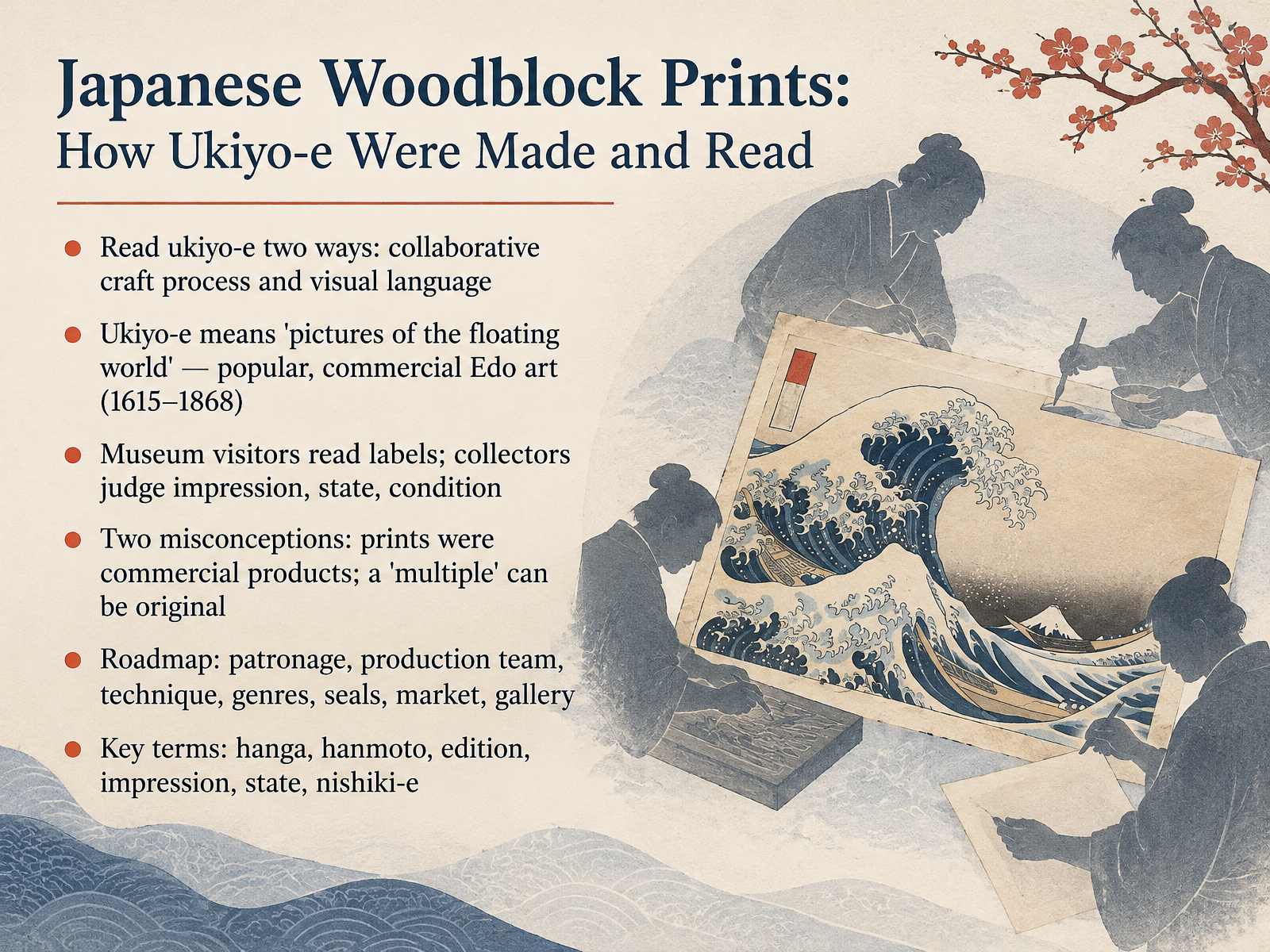 Japanese Woodblock Prints: Making and Reading Ukiyo-e