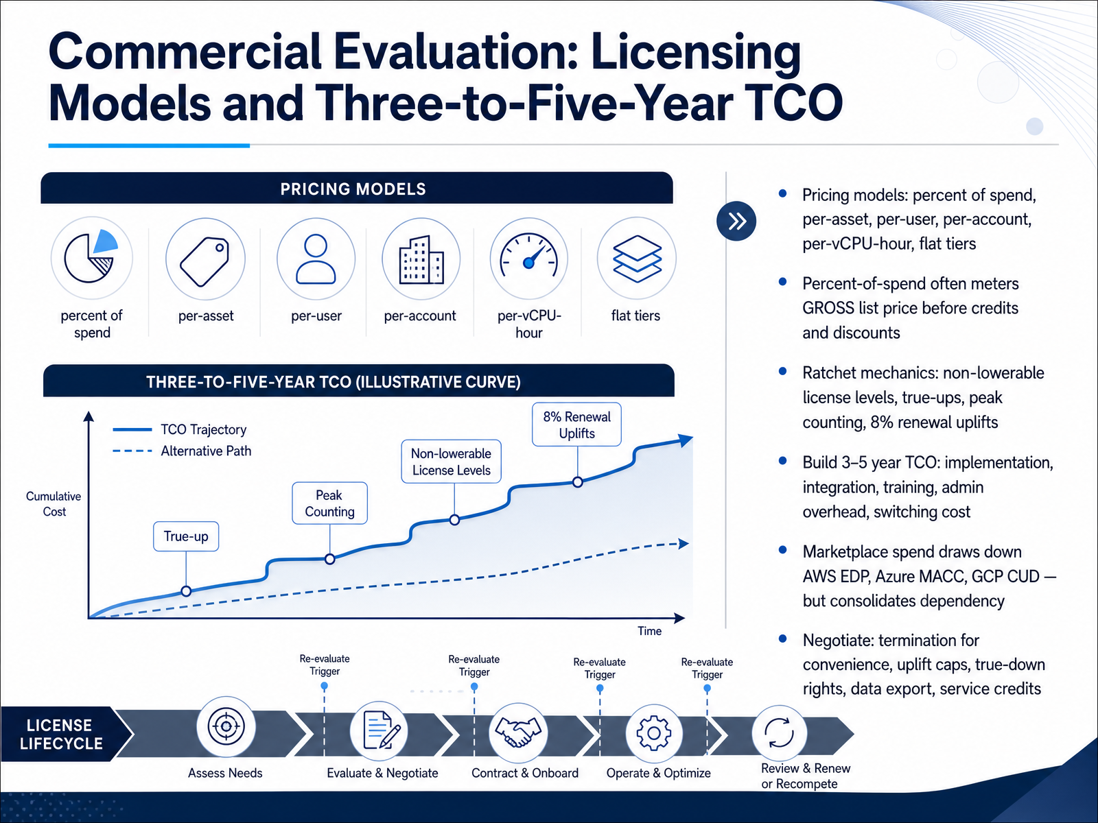 Commercial Evaluation: Licensing Models and Three-to-Five-Year TCO