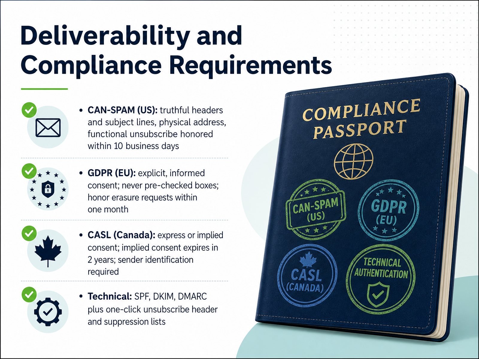 Deliverability and Compliance Requirements