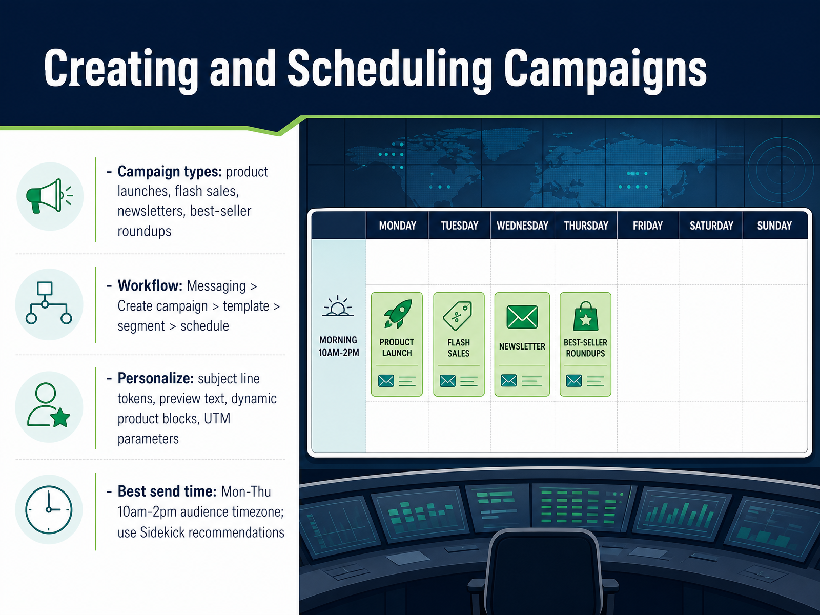 Creating and Scheduling Campaigns