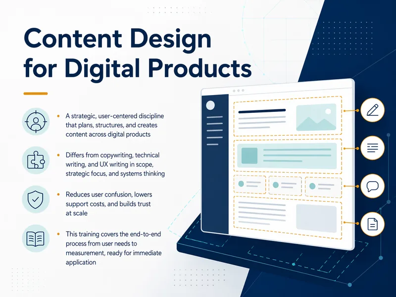 Content Design for Digital Products — digital-human course