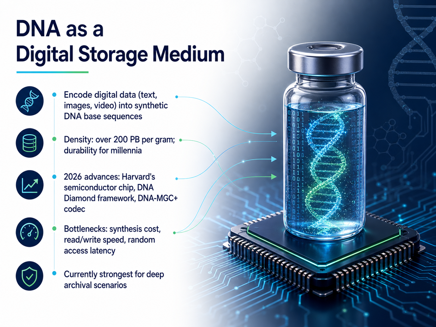 DNA as a Digital Storage Medium