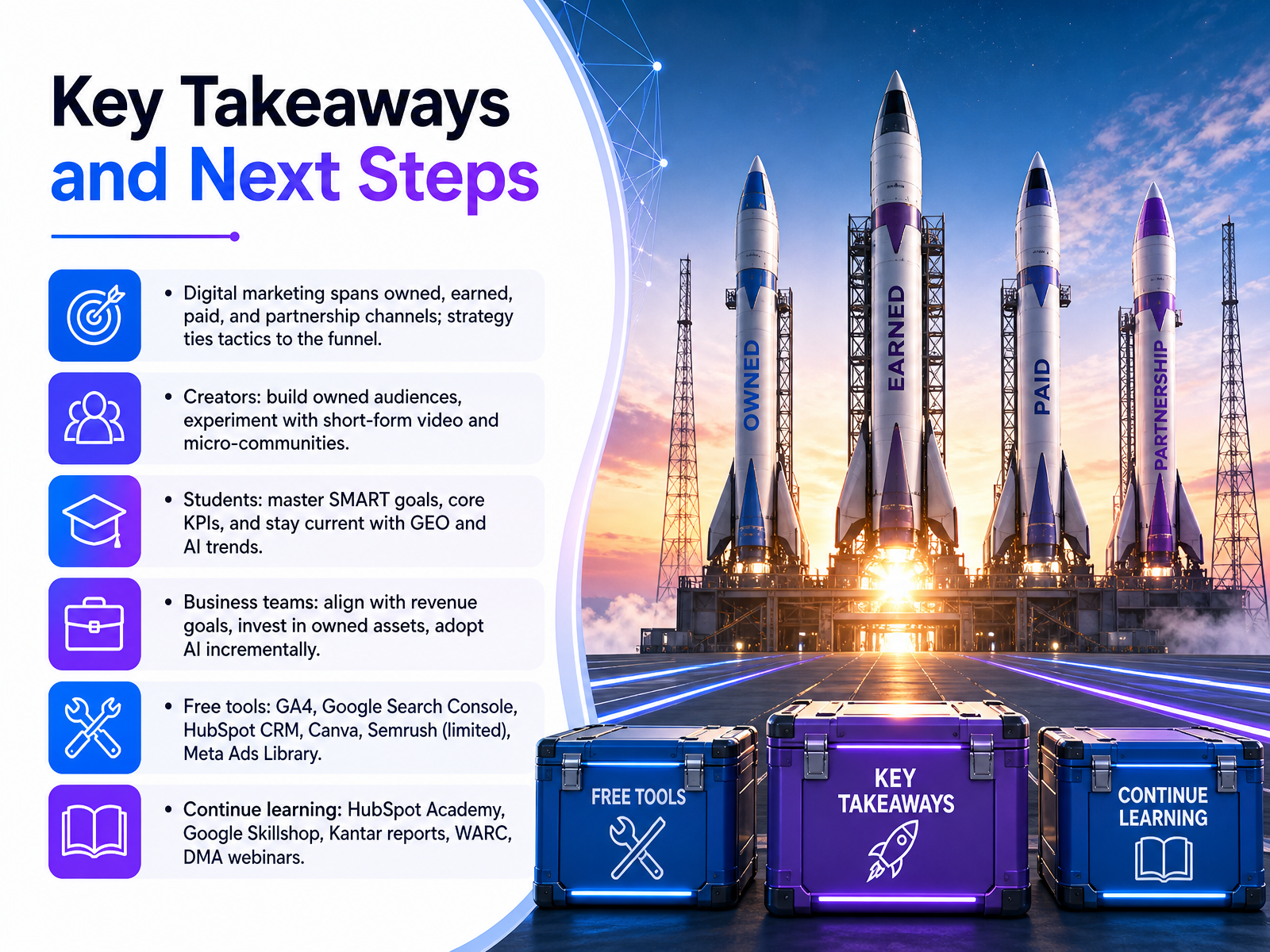 Key Takeaways and Next Steps