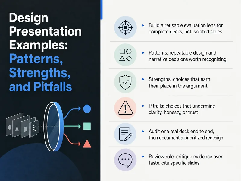 Design Presentation Patterns and Pitfalls — digital-human course