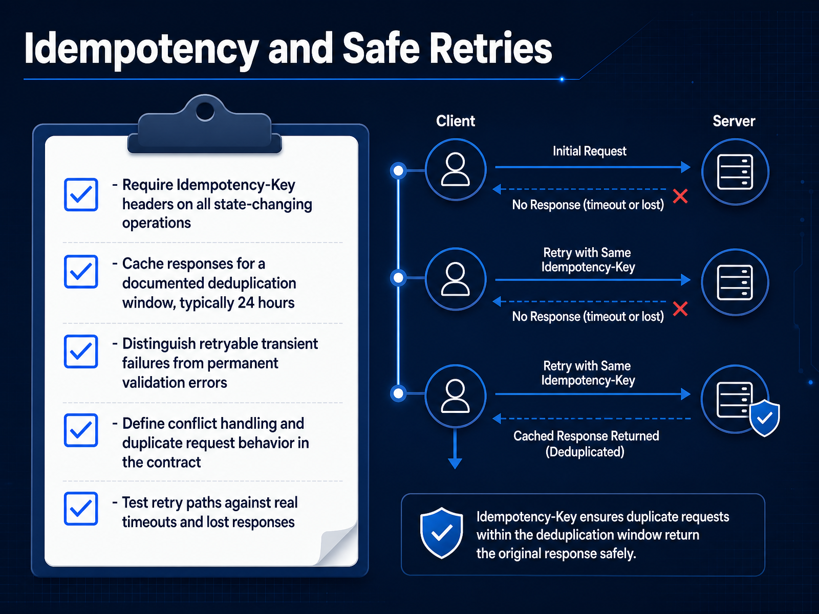 Idempotency and Safe Retries
