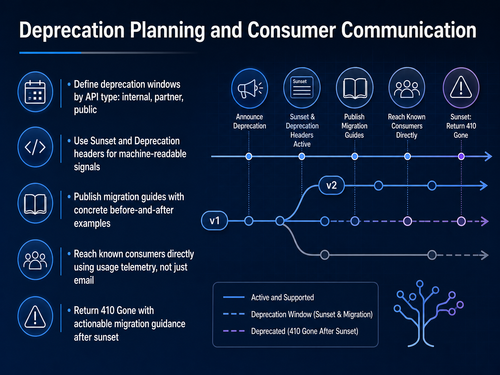 Deprecation Planning and Consumer Communication