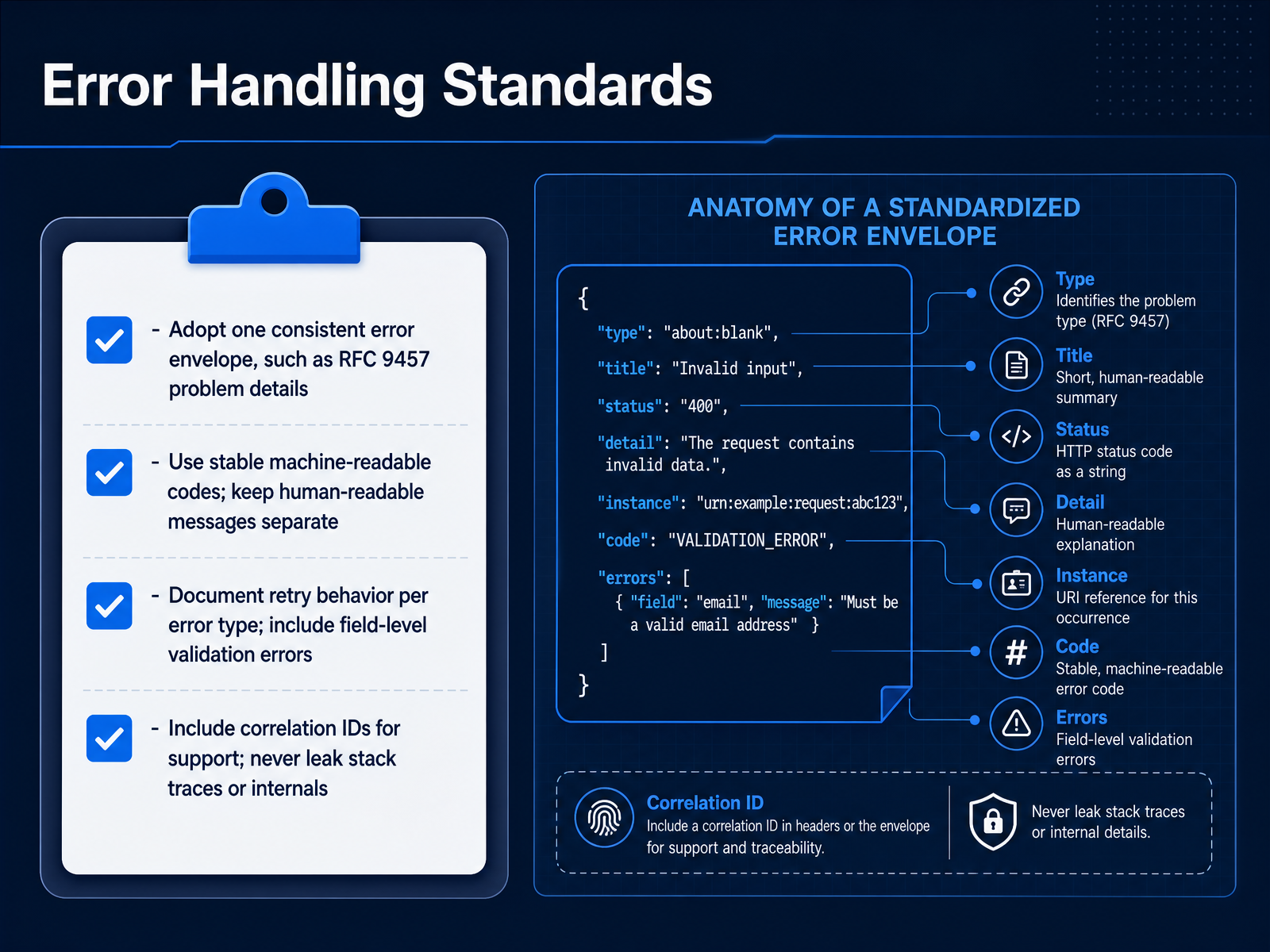 Error Handling Standards