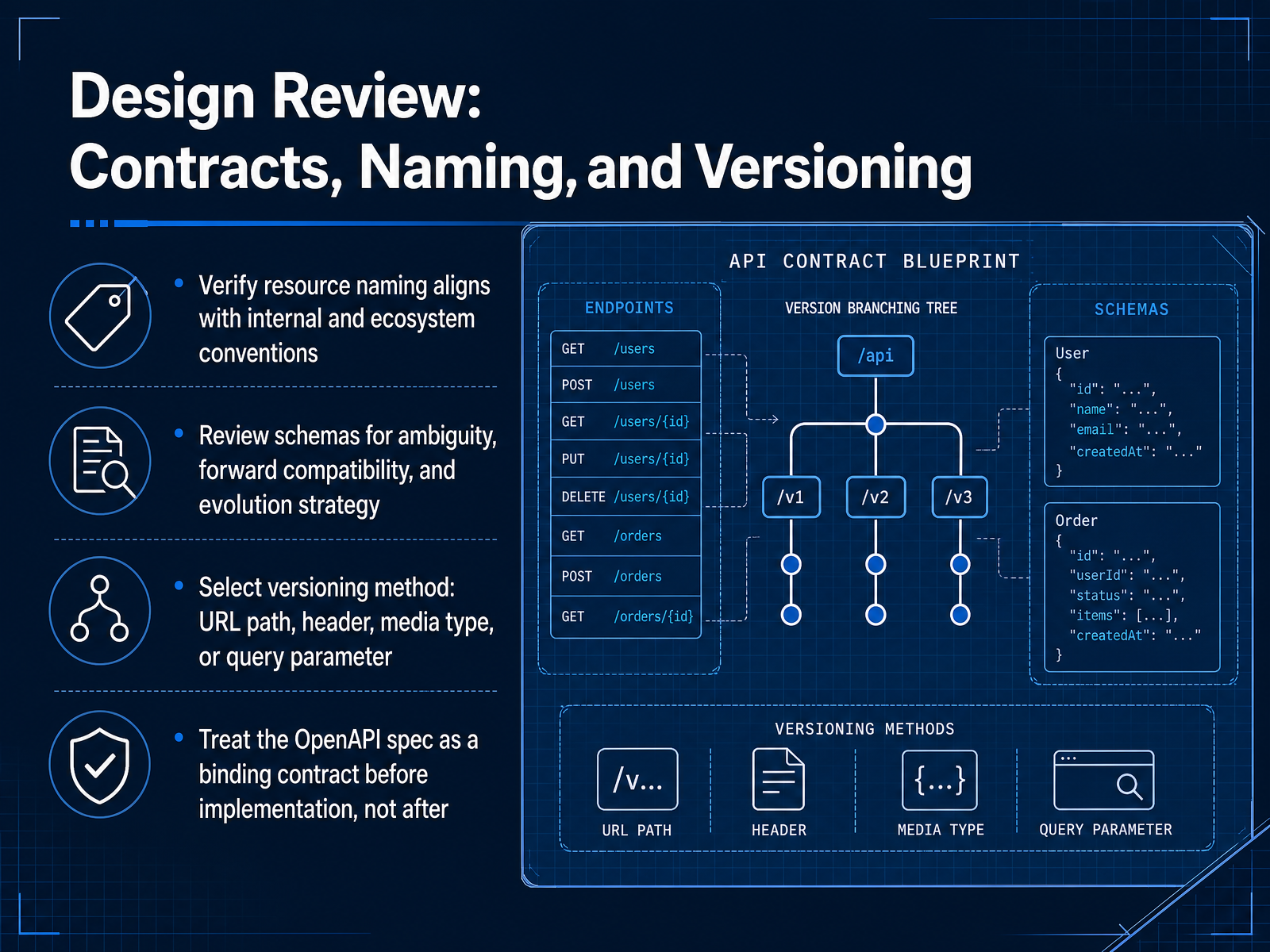 Design Review: Contracts, Naming, and Versioning
