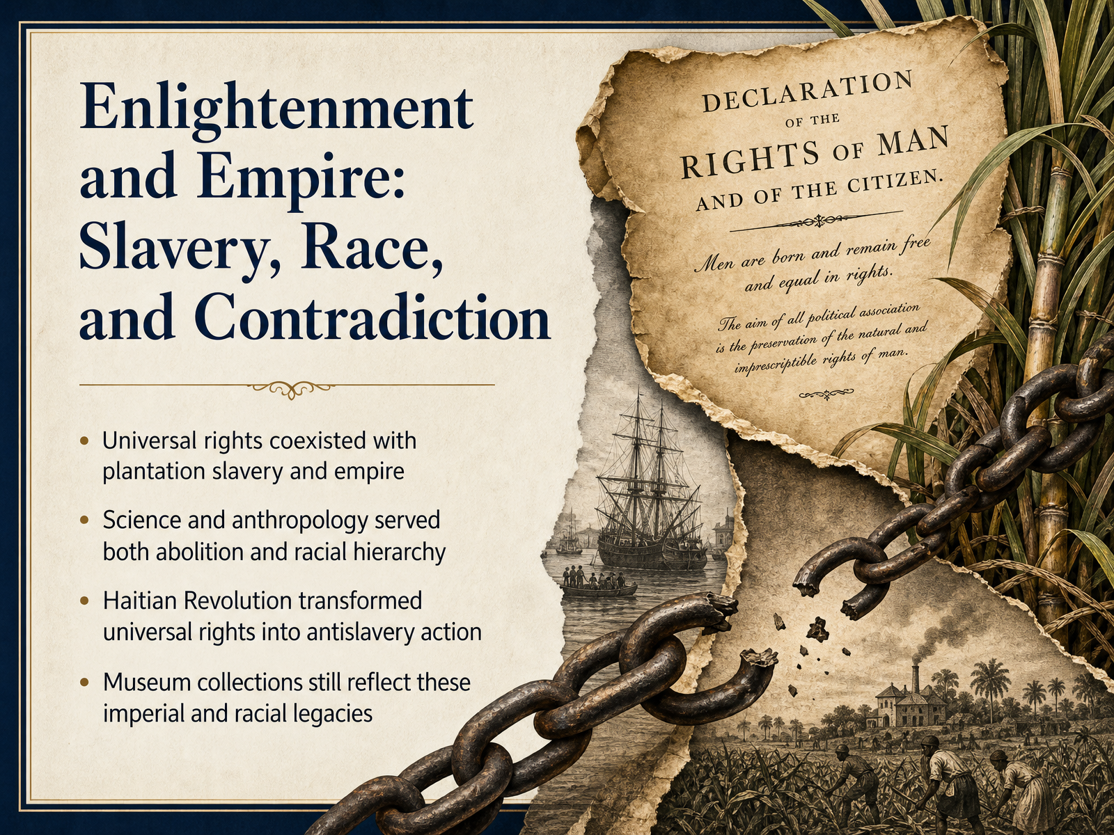 Enlightenment and Empire: Slavery, Race, and Contradiction
