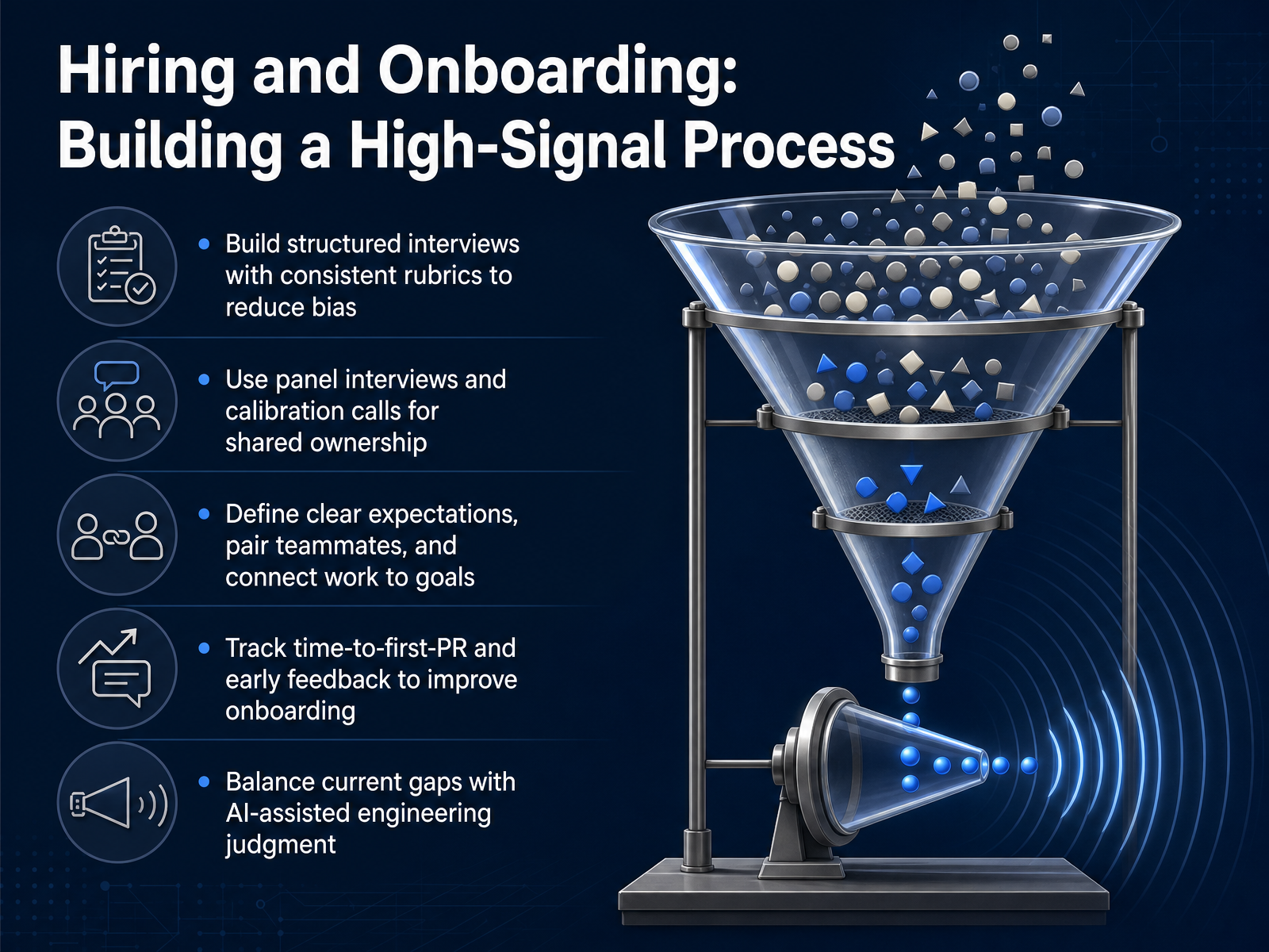 Hiring and Onboarding: Building a High-Signal Process