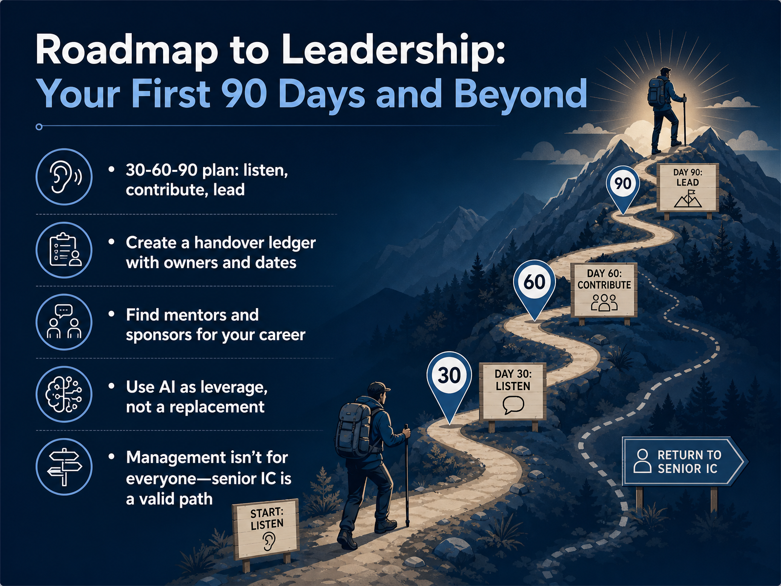 Roadmap to Leadership: Your First 90 Days and Beyond