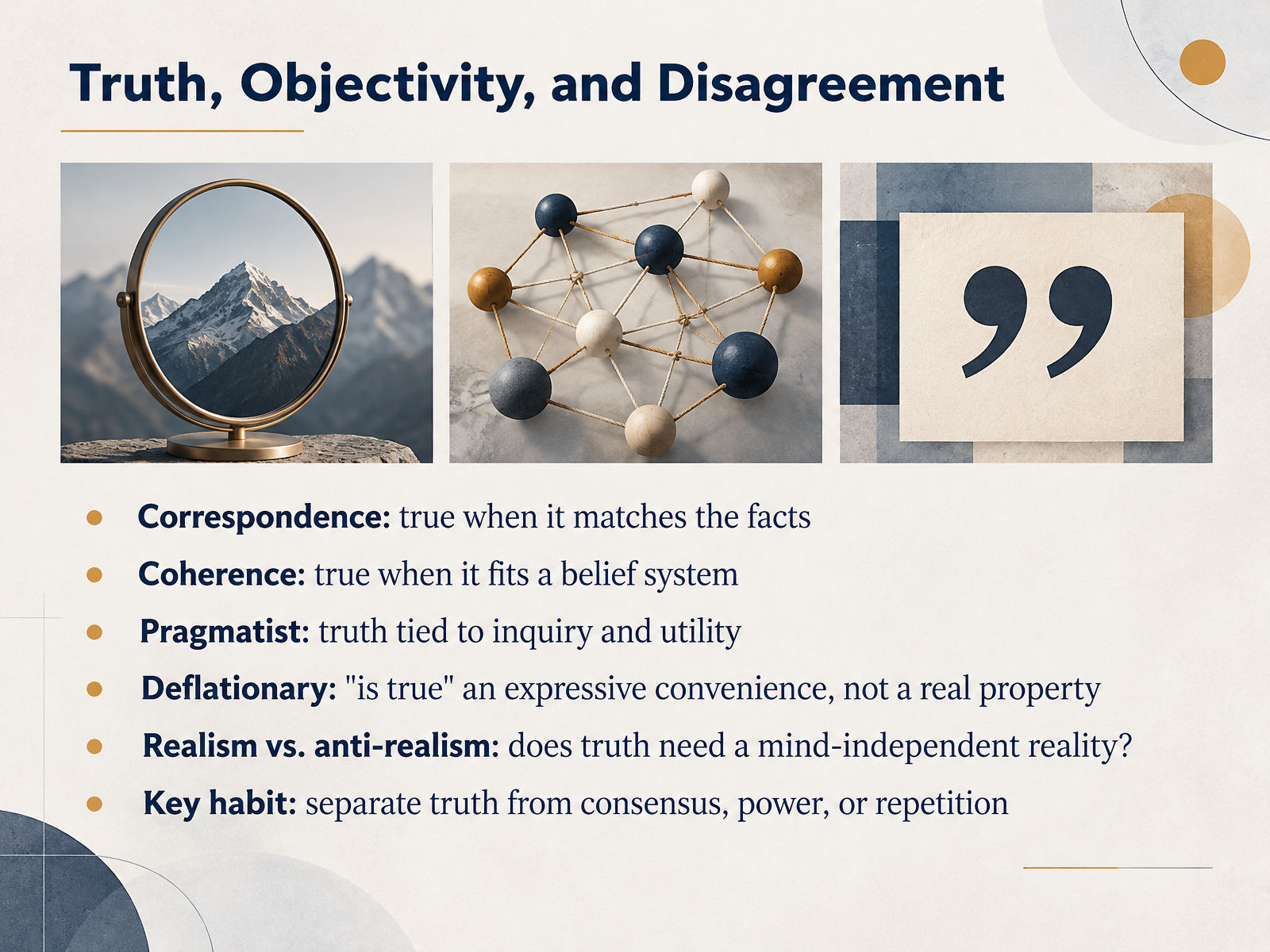 Truth, Objectivity, and Disagreement