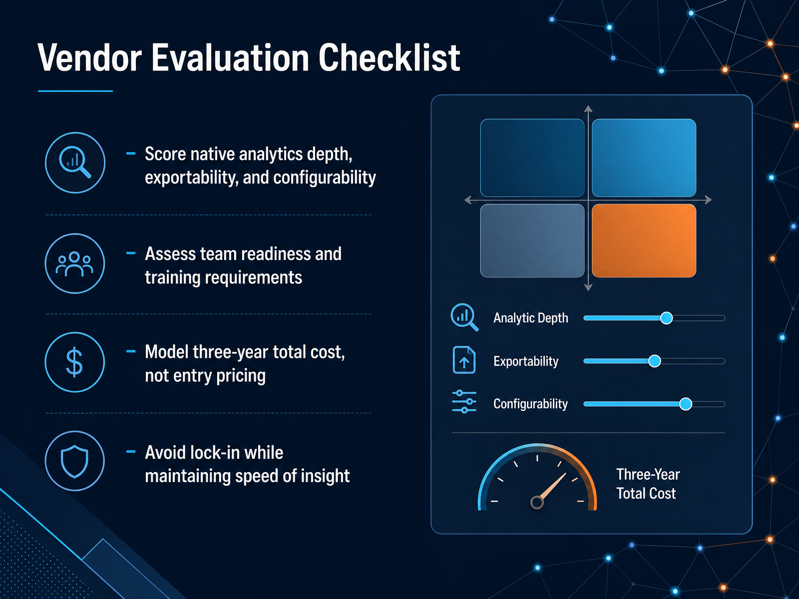 Vendor Evaluation Checklist