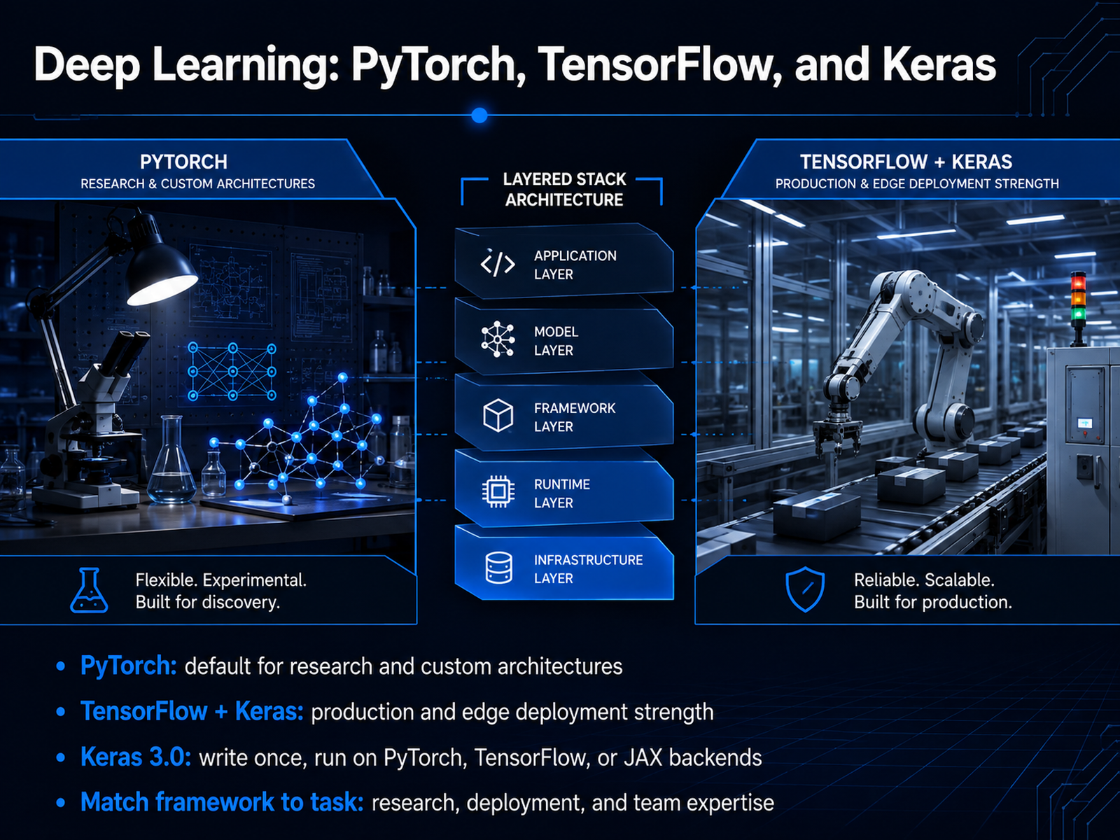 Deep Learning: PyTorch, TensorFlow, and Keras