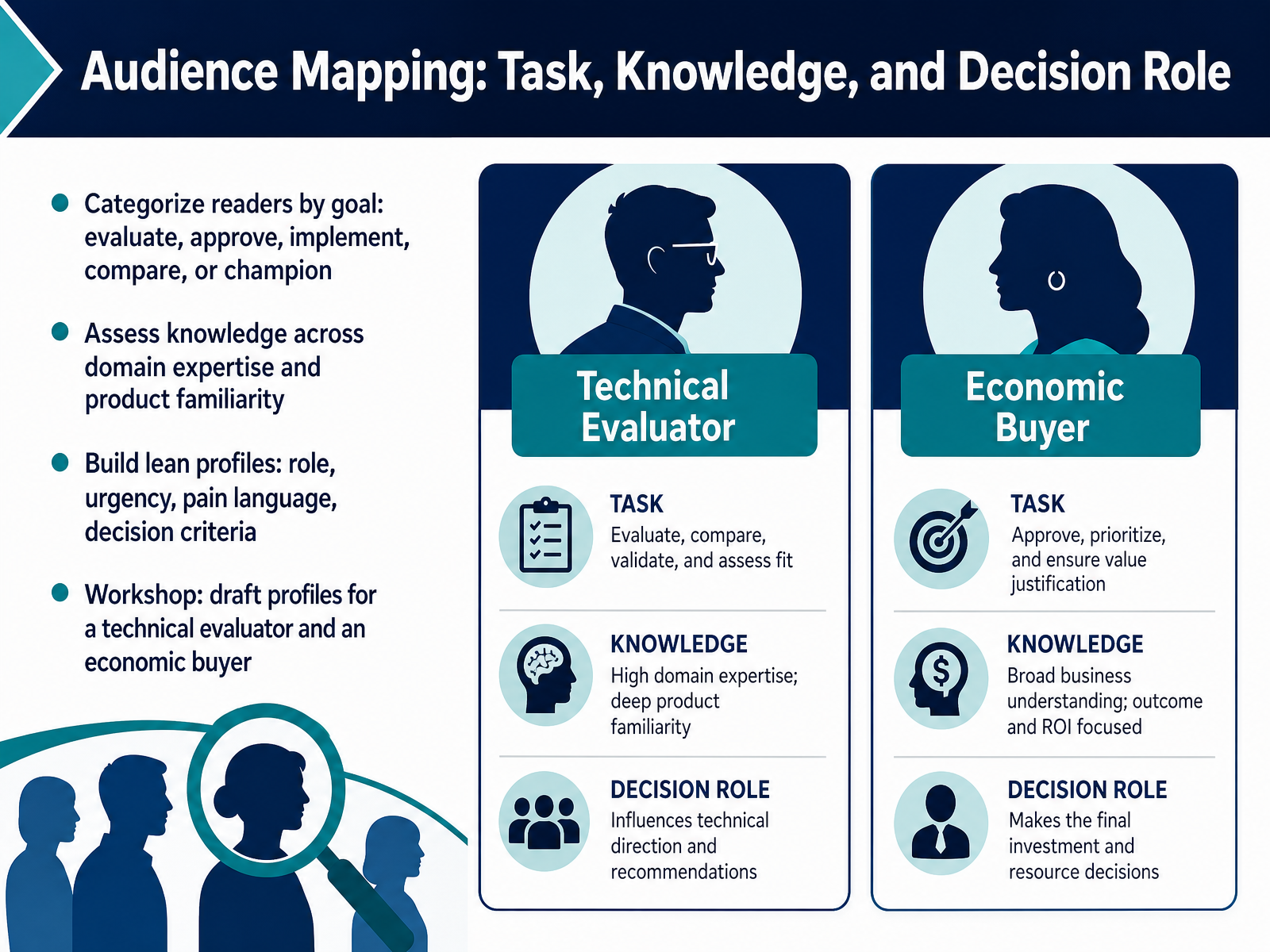 Audience Mapping: Task, Knowledge, and Decision Role