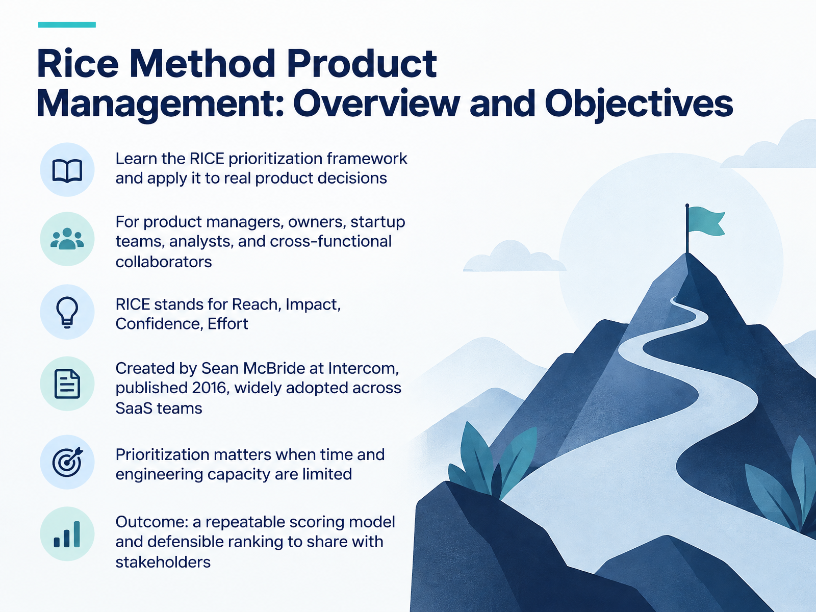 Rice Method Product Management