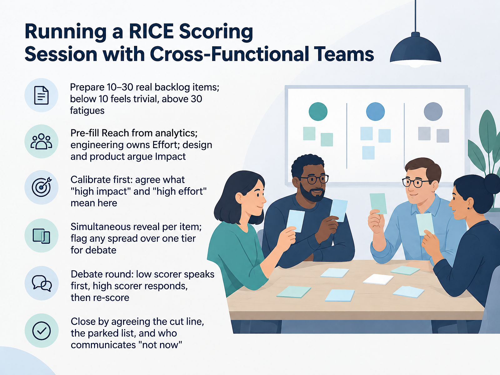 Running a RICE Scoring Session with Cross-Functional Teams