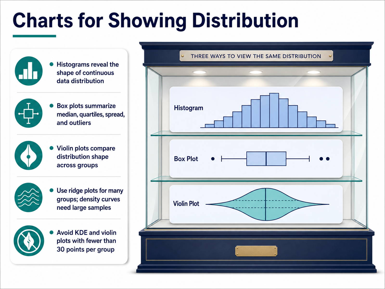 Charts for Showing Distribution