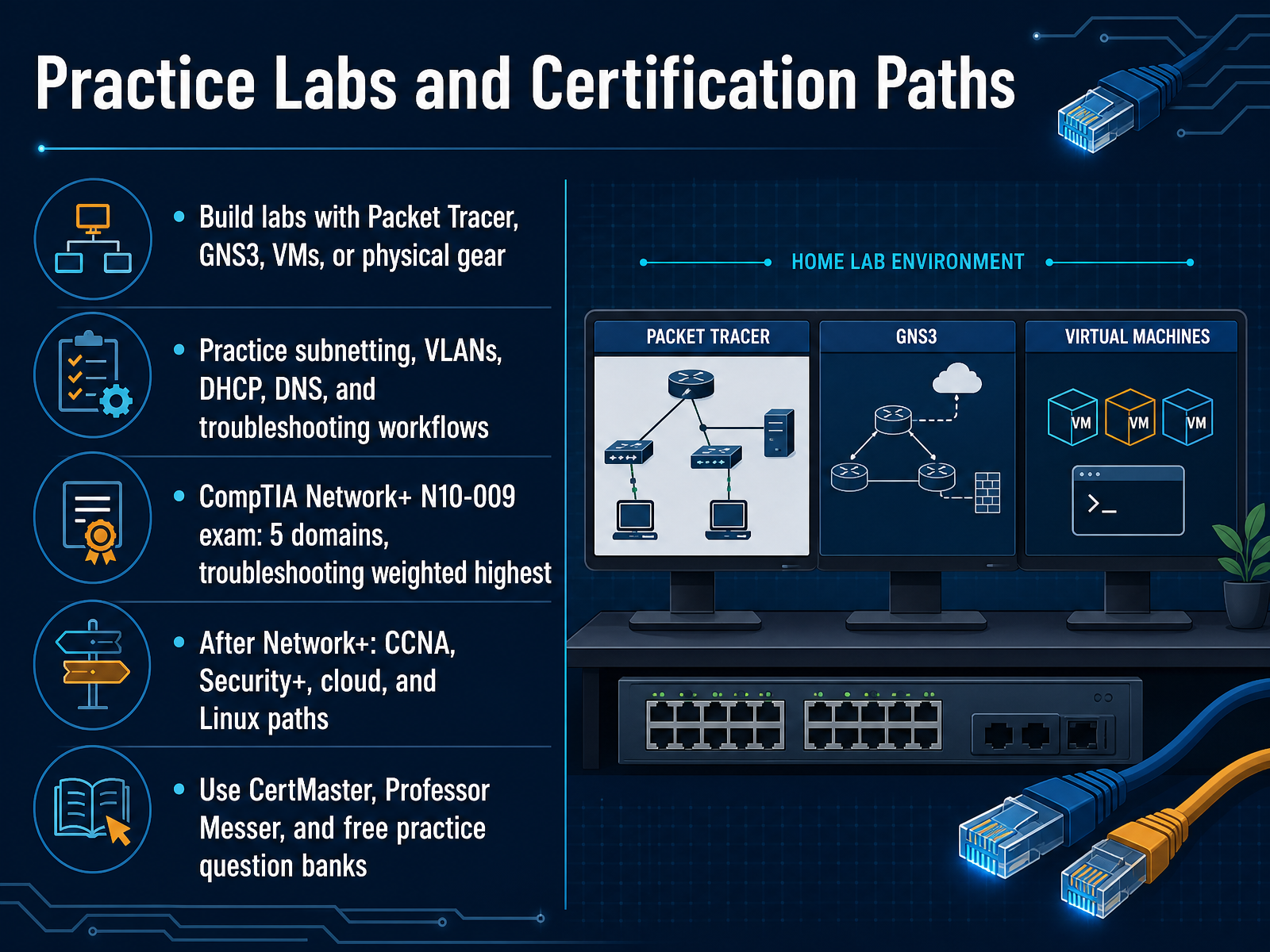 Practice Labs and Certification Paths