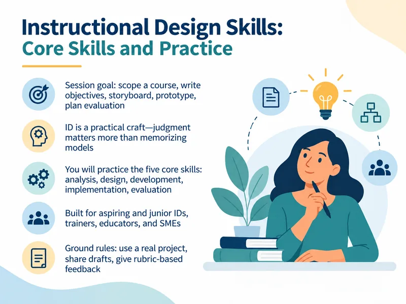 Instructional Design Core Skills Practice — digital-human course
