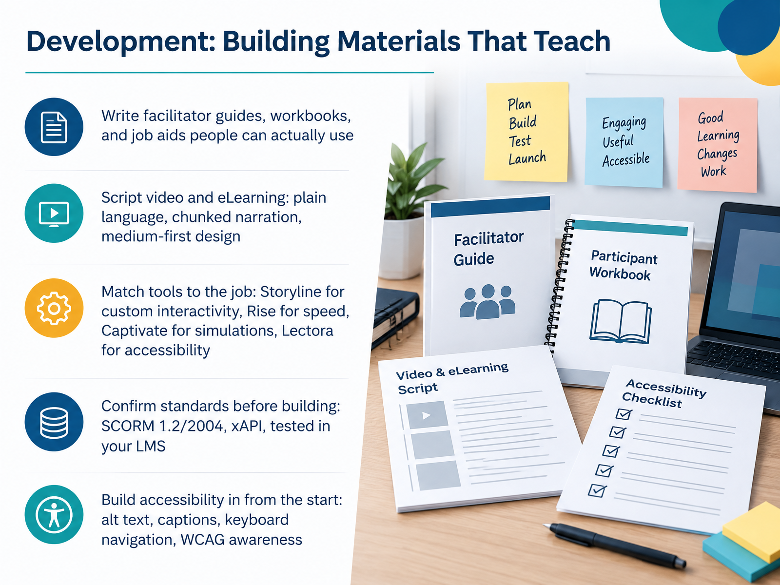 Development: Building Materials That Teach