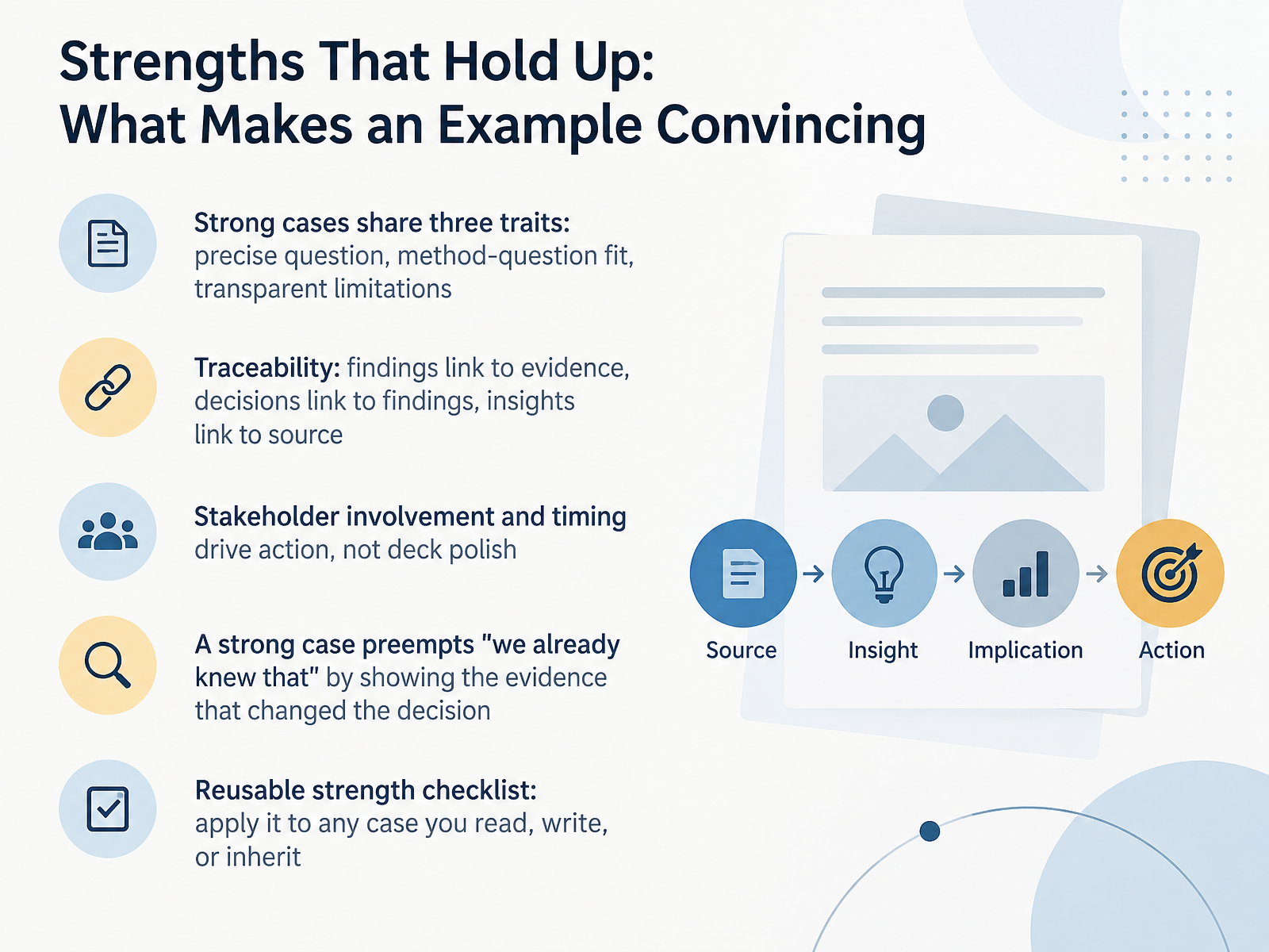 Strengths That Hold Up: What Makes an Example Convincing