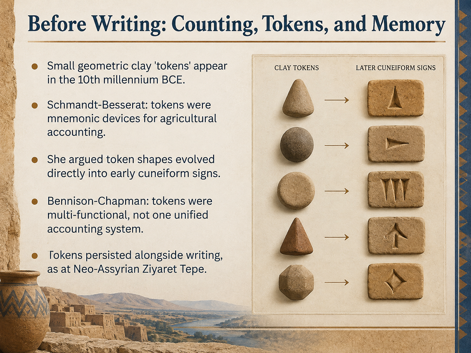 Before Writing: Counting, Tokens, and Memory