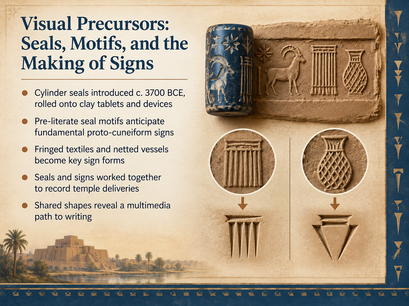 Visual Precursors: Seals, Motifs, and the Making of Signs