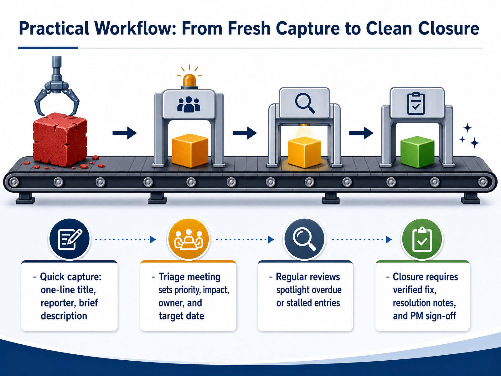 Practical Workflow: From Fresh Capture to Clean Closure