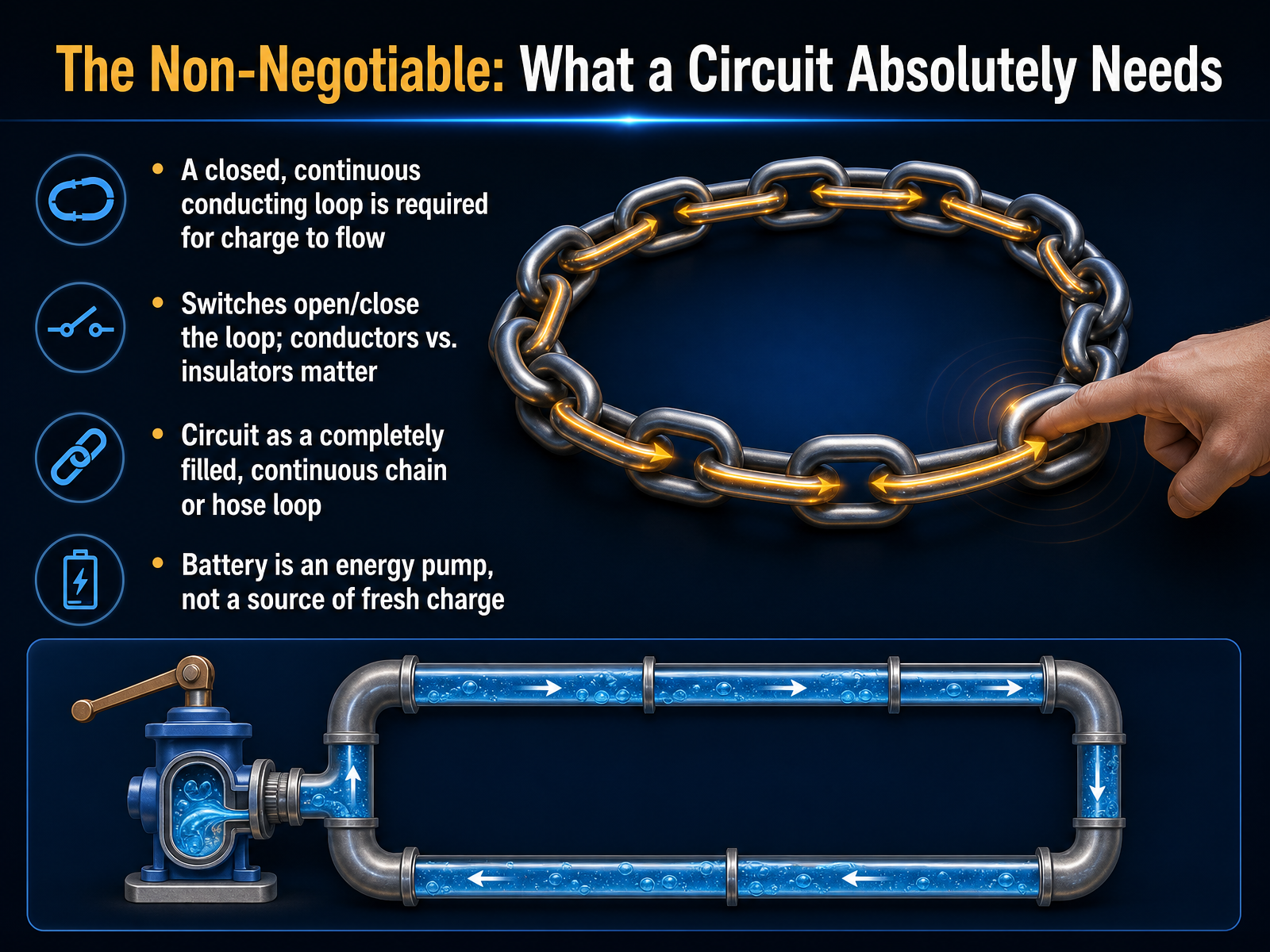 The Non-Negotiable: What a Circuit Absolutely Needs