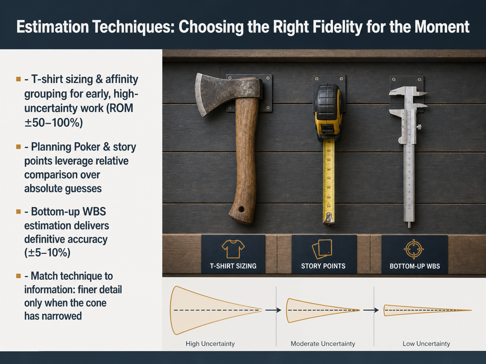 Estimation Techniques: Choosing the Right Fidelity for the Moment