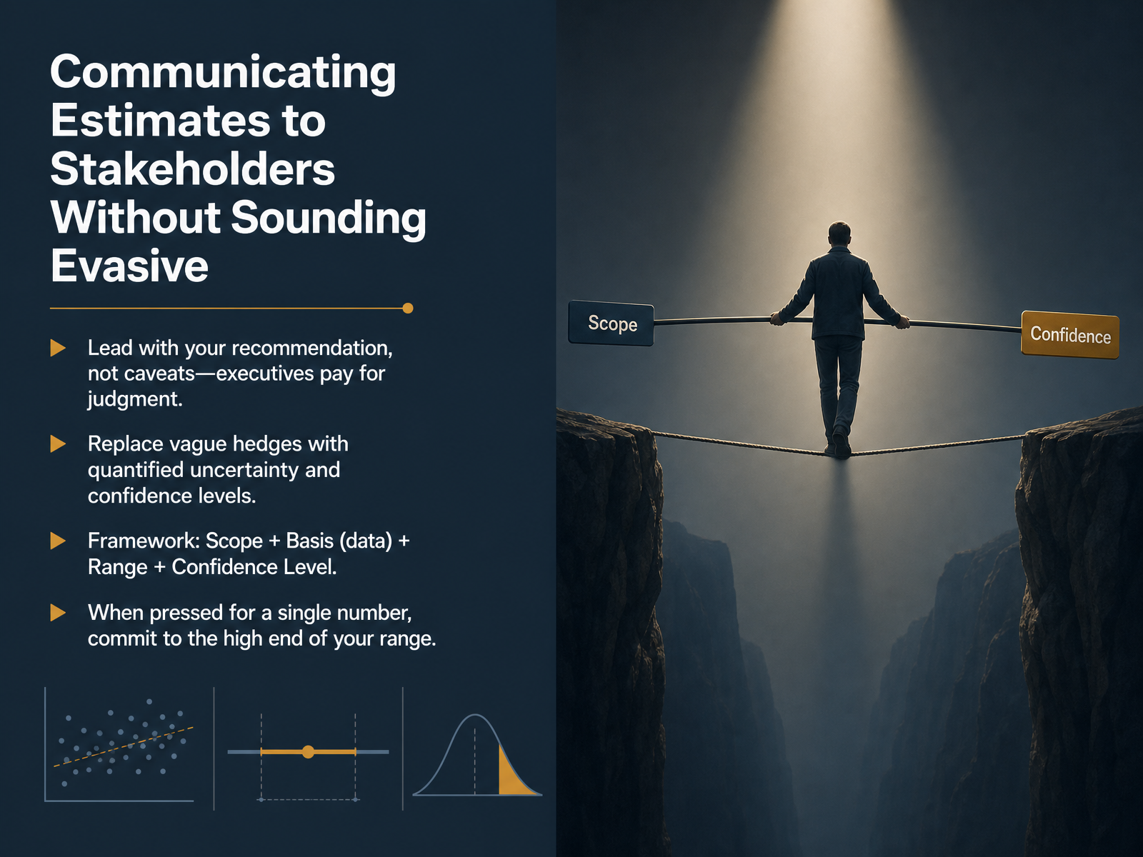 Communicating Estimates to Stakeholders Without Sounding Evasive
