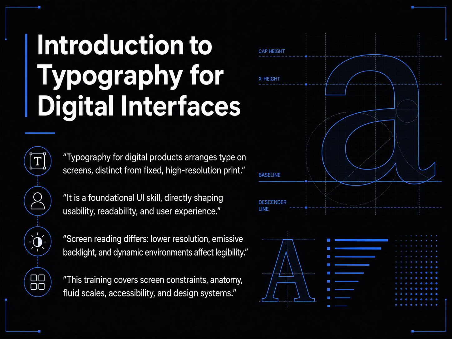 Typography for Digital Interfaces