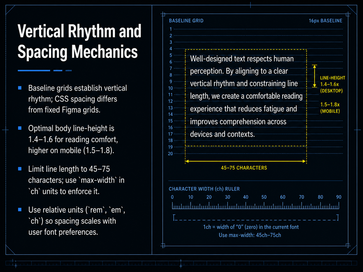 Vertical Rhythm and Spacing Mechanics