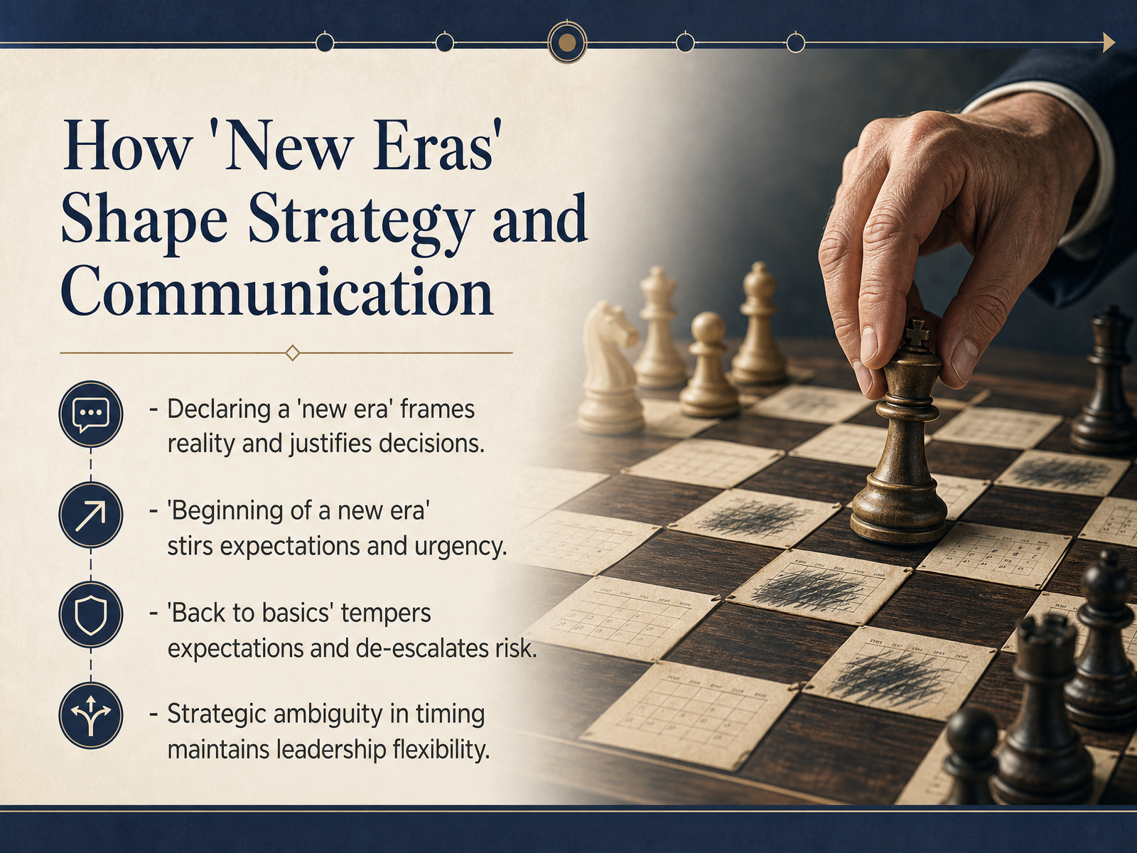 How 'New Eras' Shape Strategy and Communication