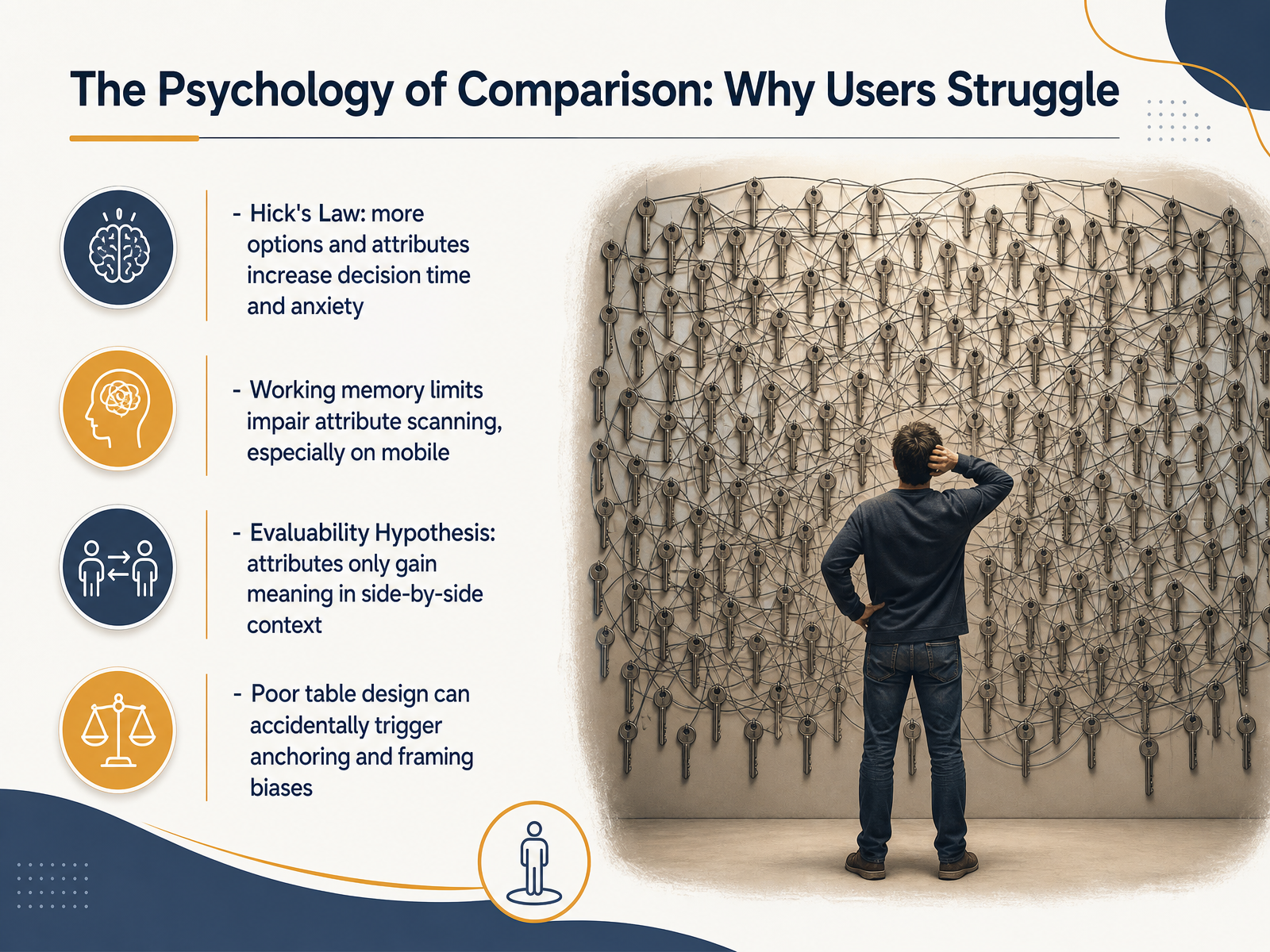The Psychology of Comparison: Why Users Struggle