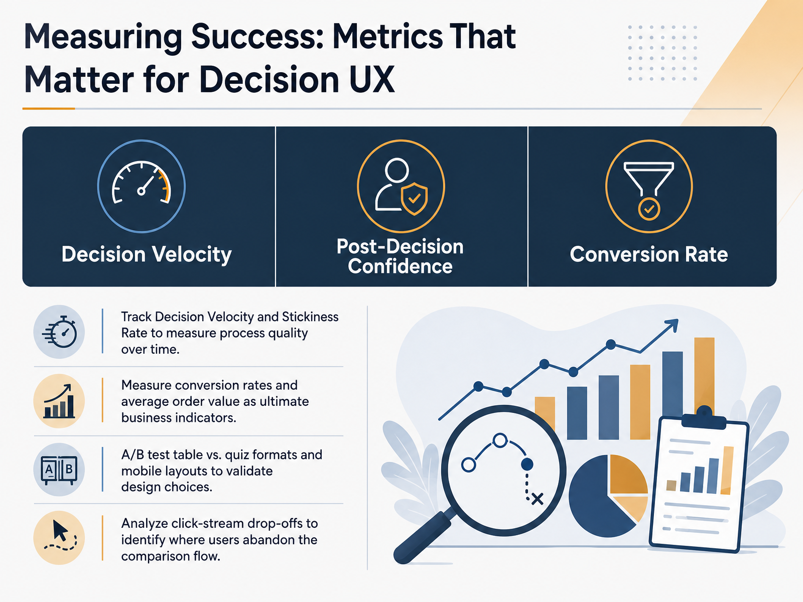 Measuring Success: Metrics That Matter for Decision UX