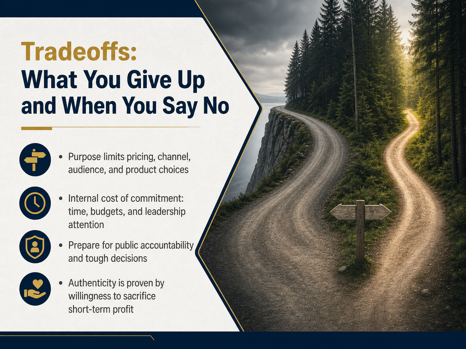 Tradeoffs: What You Give Up and When You Say No