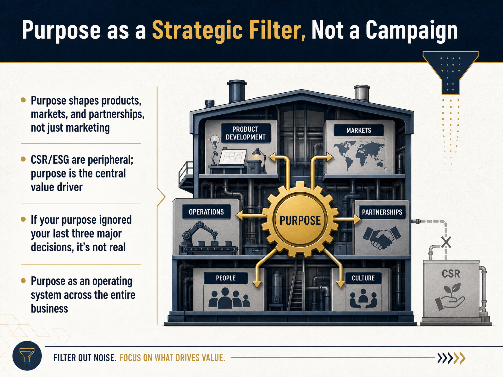 Purpose as a Strategic Filter, Not a Campaign
