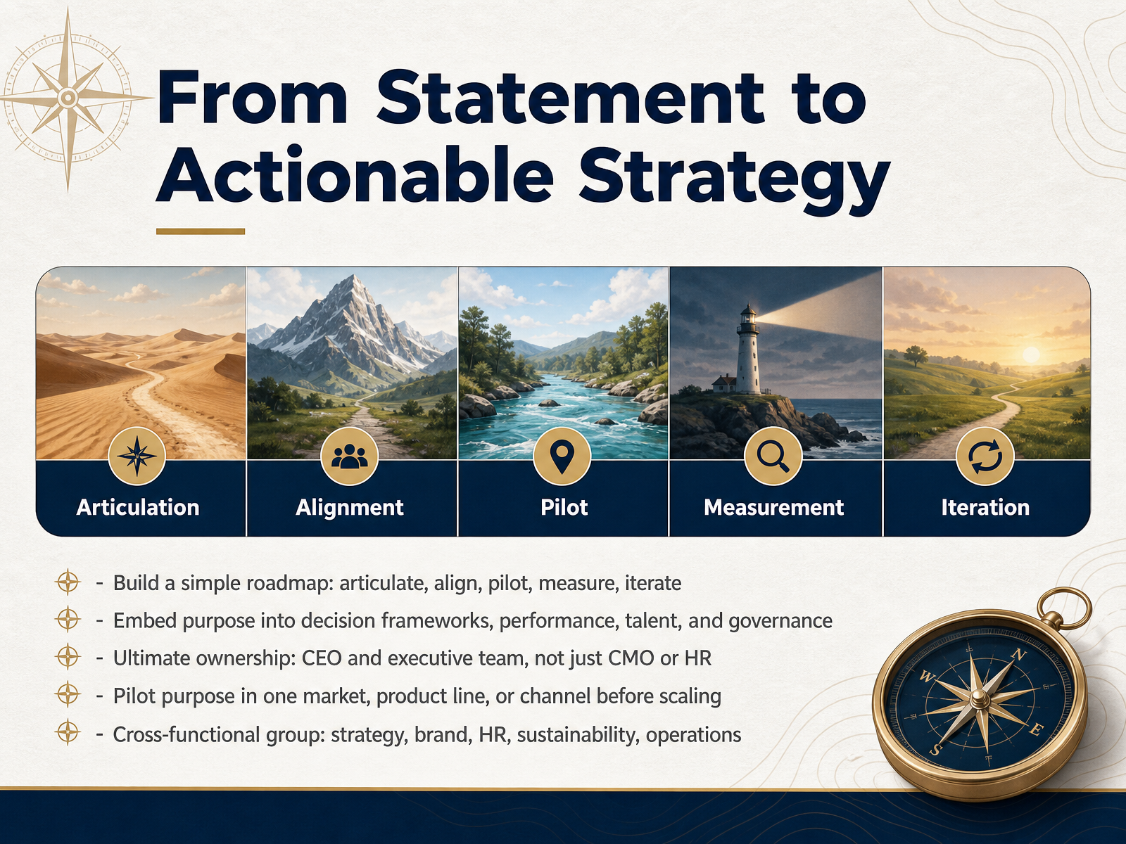 From Statement to Actionable Strategy
