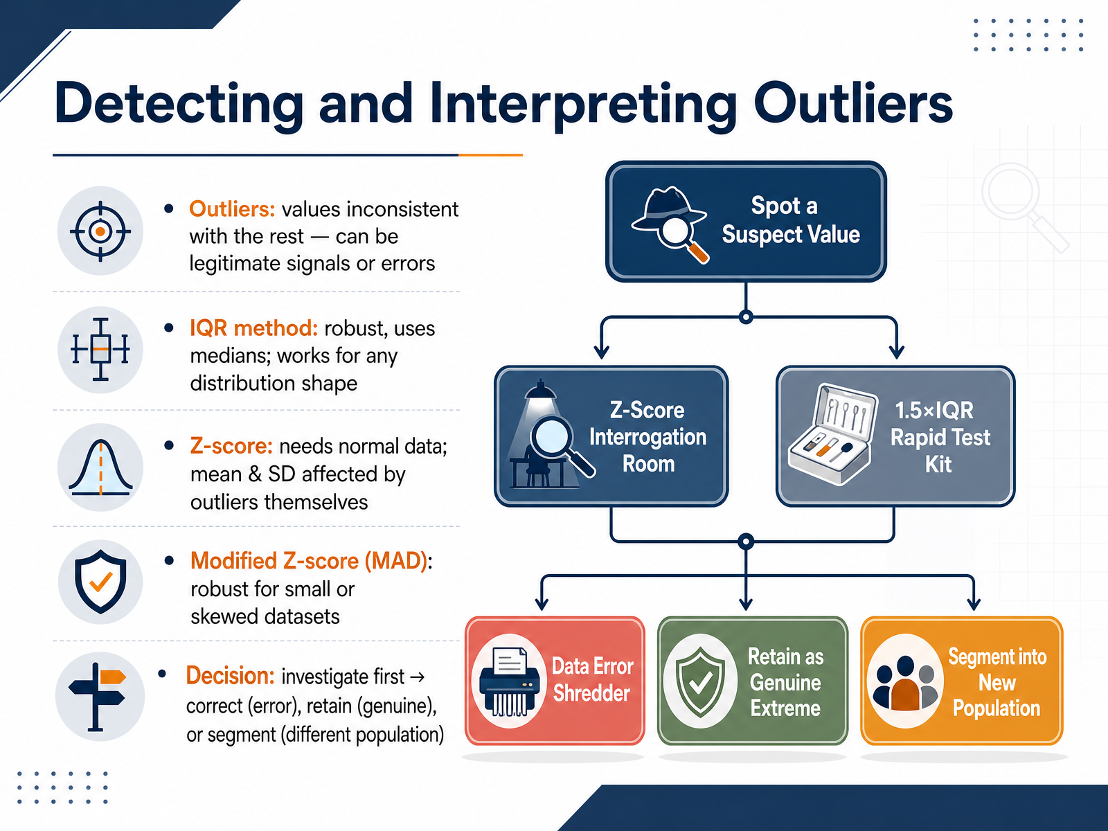 Detecting and Interpreting Outliers