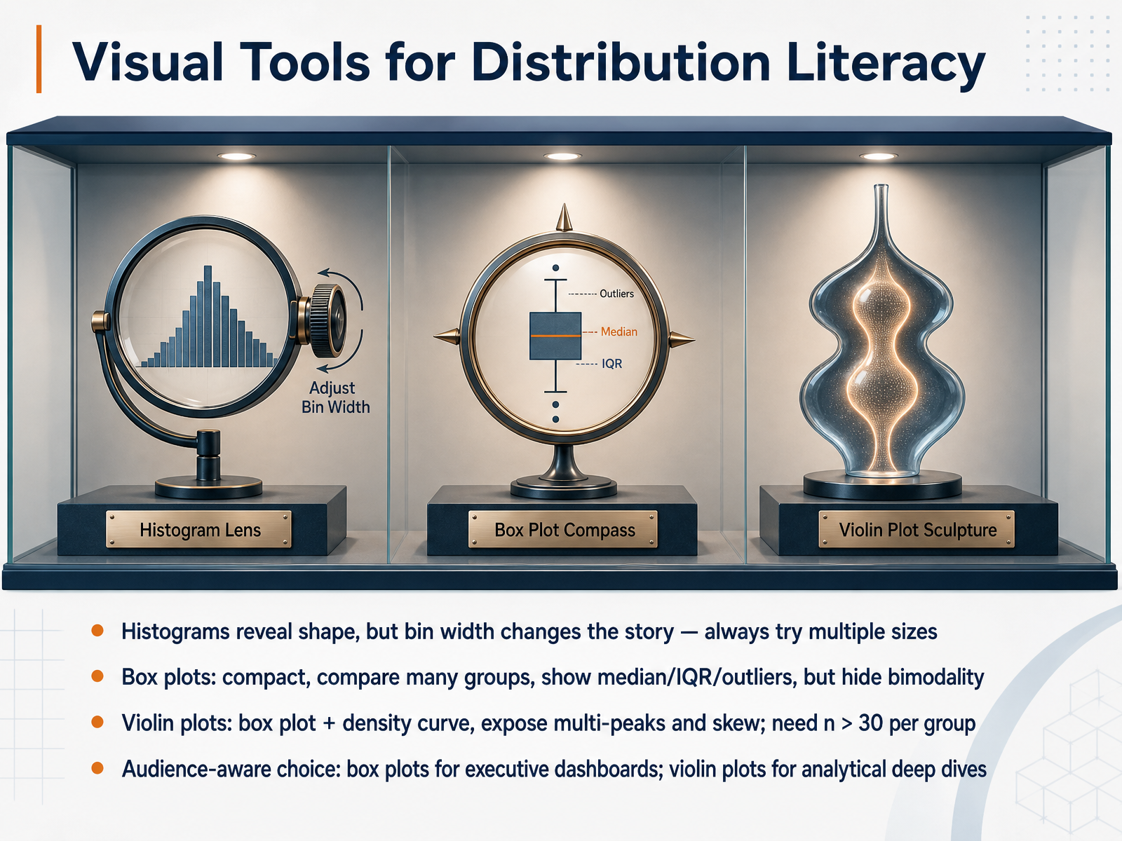 Visual Tools for Distribution Literacy