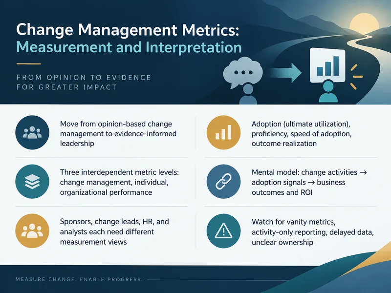 Change Management Metrics — digital-human course