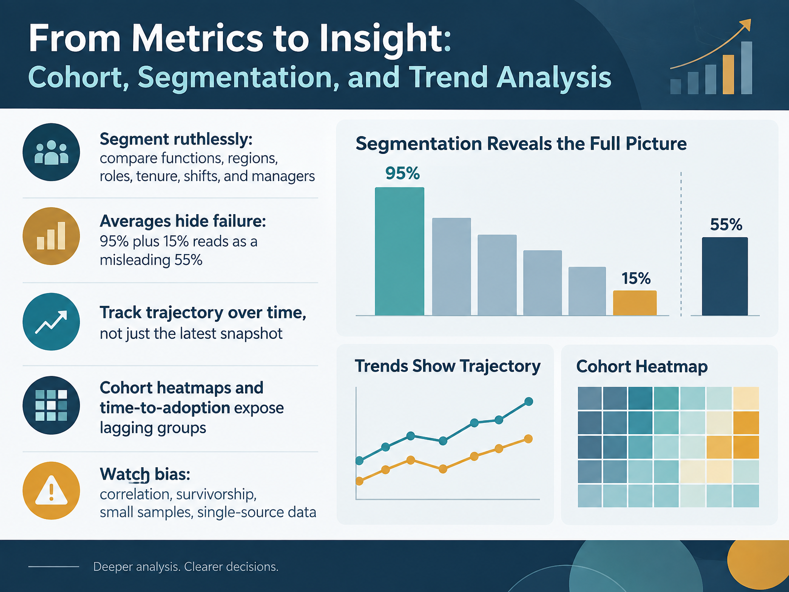 From Metrics to Insight: Cohort, Segmentation, and Trend Analysis