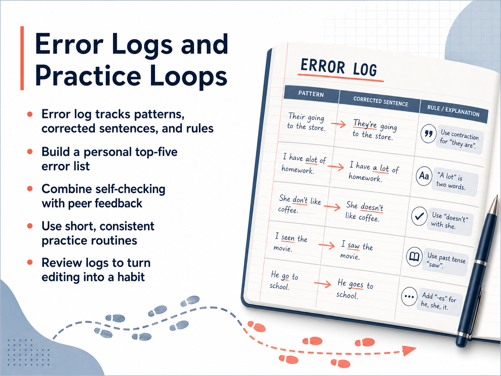 Error Logs and Practice Loops